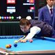Фото ГАМФКиС. Бильярдист Каныбек Сагынбаев на Азиаде. Ашхабад, сентябрь 2017 года