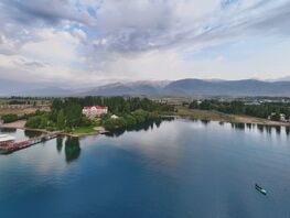 Иссык-Куль и&nbsp;водопад в&nbsp;Ала-Арче. Фото и&nbsp;видео читателей 24-kg.com 