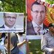 Фото 24-kg.com. Начавшийся в Бишкеке возле Жогорку Кенеша митинг в поддержку Орхана Инанды продолжился у здания правительства