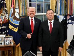  Presidents of Kyrgyzstan and USA hold talks in Washington