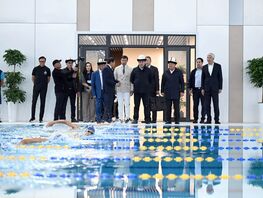 Президент открыл спортивно-оздоровительный комплекс &laquo;Булак&raquo; в&nbsp;Оше 