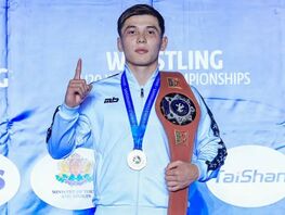 Кыргызстанец Жанторо Мирзалиев стал чемпионом мира по&nbsp;борьбе (U&nbsp;20) 