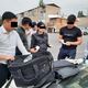 Фото пресс-центра ГКНБ. В Сокулуке милиционер вымогала деньги у подозреваемого 