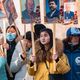 Фото Владислава Ногая. В Бишкеке отметили 77-ю годовщину полного снятия блокады Ленинграда