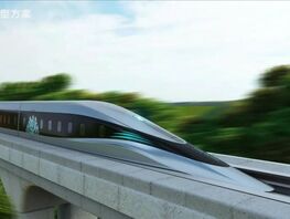 В&nbsp;Китае за&nbsp;две секунды разогнали вагон-платформу на&nbsp;магнитной тяге до&nbsp;700&nbsp;км/ч 