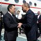 Фото пресс-службы президента КР. Садыр Жапаров прибыл с рабочим визитом в Самарканд
