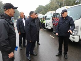 Токмок 2&nbsp;млрд сомдон ашык каражатка, адистештирилген жабдуулар жана унаа алды 