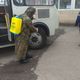 Фото ОАО «Электрические станции». Обработка служебного транспорт на ТЭЦ города Оша