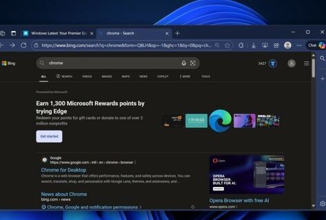 Microsoft предлагает пользователям баллы за&nbsp;отказ от&nbsp;Google Chrome 