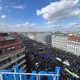 Фото из соцсетей. Митинг в Праге 