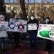 Фото 24-kg.com. Активисты вышли на акцию протеста