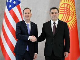 President of Kyrgyzstan receives U.S. Special Envoy Sergio Gor
