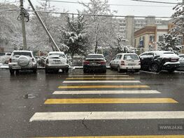 Бишкекские водители любят оставлять автомобили на&nbsp;тротуарах и&nbsp;зебре 