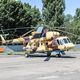 Фото пресс-службы Минобороны. У Сил воздушной обороны Вооруженных сил Кыргызстана новый вертолет Ми-17