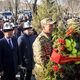 Фото пресс-службы правительства. Чиновники почтили память жертв аксыйских событий на месте трагедии