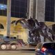Фото из социальных сетей. Ночью на Ала-Тоо начали устанавливать новый памятник Манасу — он другой