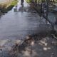 Фото жителей Гавриловки. Разрушение канализации