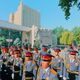 Фото Бишкек шаардык ички иштер башкы башкармалыгы. Жеңиш парадынын репетициясы