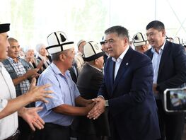 Өзгөндө 380&nbsp;орундуу, 1&nbsp;миллиард 350 миллион сомдук оорукананын курулушу башталды 