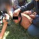 Фото ГКНБ КР. Задержан член ОПГ по прозвищу Шрам