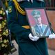 Фото пресс-службы президента. В «Ата-Бейите» похоронили пограничника Дастана Анарбекова