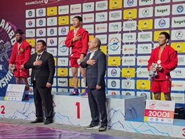 Чемпионат мира по&nbsp;самбо. Кыргызстанец Даниэль Асеков завоевал золото 