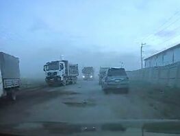 Строительство городка &laquo;Алтай&raquo;: горожане жалуются на&nbsp;повреждение дороги 