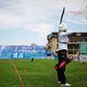 Фото @archeryinkg. Асель Шарбекова на II мемориале Табылды Эгемберди. Бишкек, сентябрь 2019 года