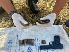 Схрон оружия и&nbsp;боеприпасов обнаружили в&nbsp;Чуйской области 